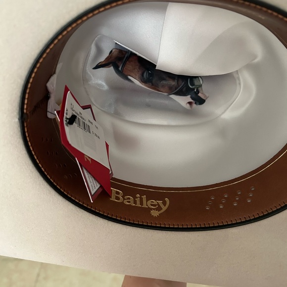 Bailey lightning 4x angora blend cowboy hat - Picture 6 of 7